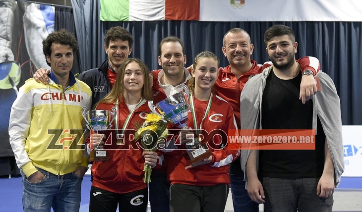 Trofeo Kinder +sport sciabola Riccione 2019 scherma Mariella Viale