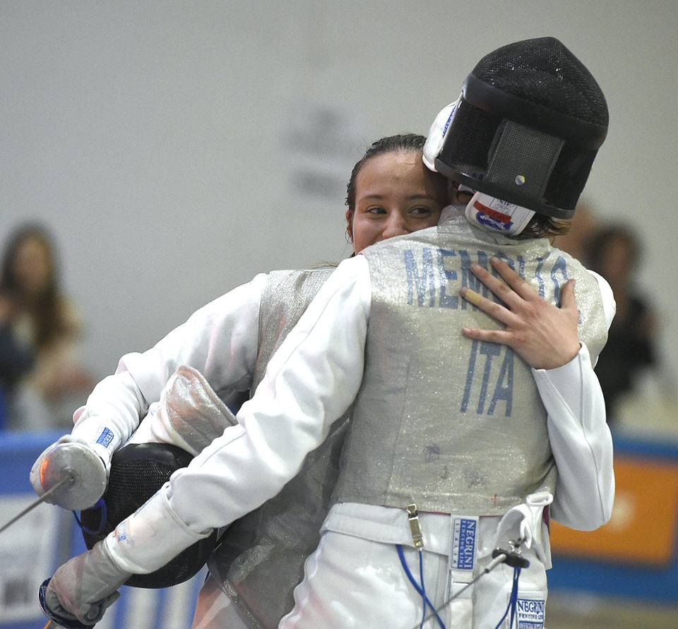 Giorgia Memoli, Claudia Memoli, scherma, Salerno