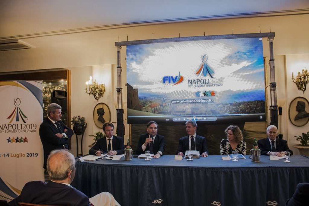 presentazione team vela Universiadi