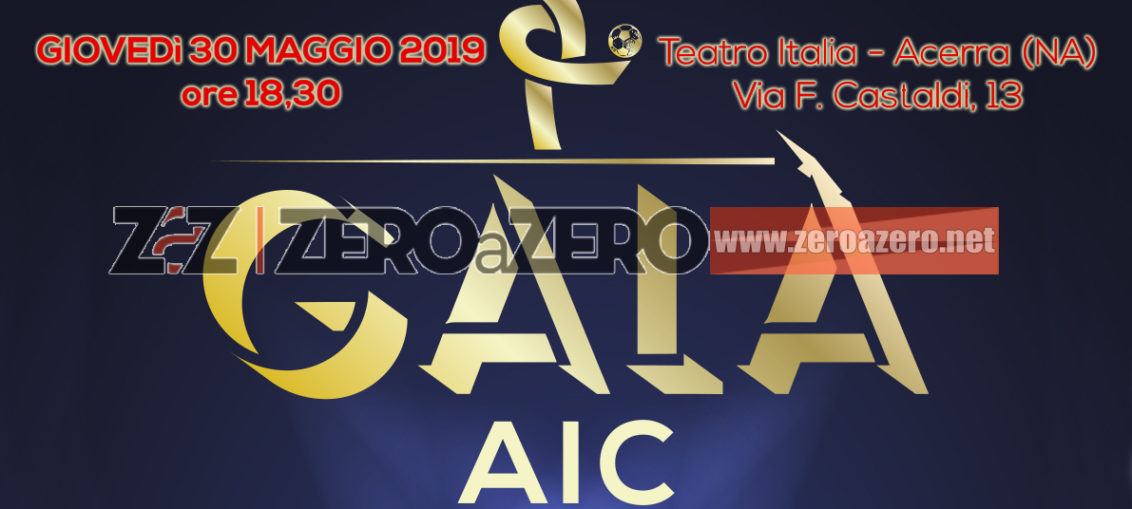 locandina Galà AIC Calcio Dilettante 2019