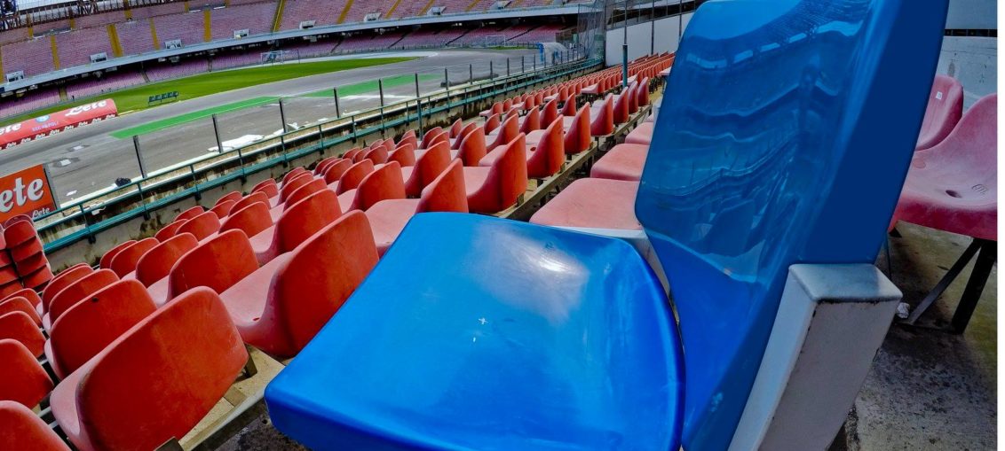 Stadio San Paolo Napoli seggiolini Universiadi