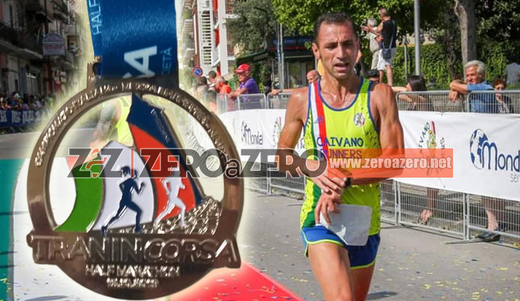 Pasquale Iapicco Campione Italiano mezza maratona 2019 Trani