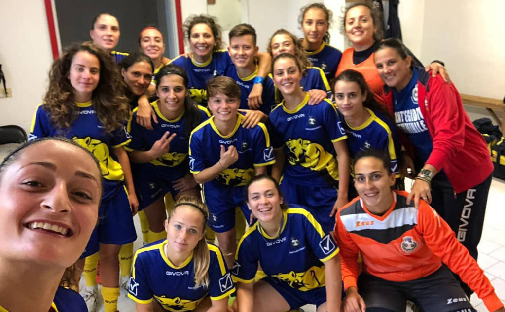 sant'egidio femminile selfie vittoria