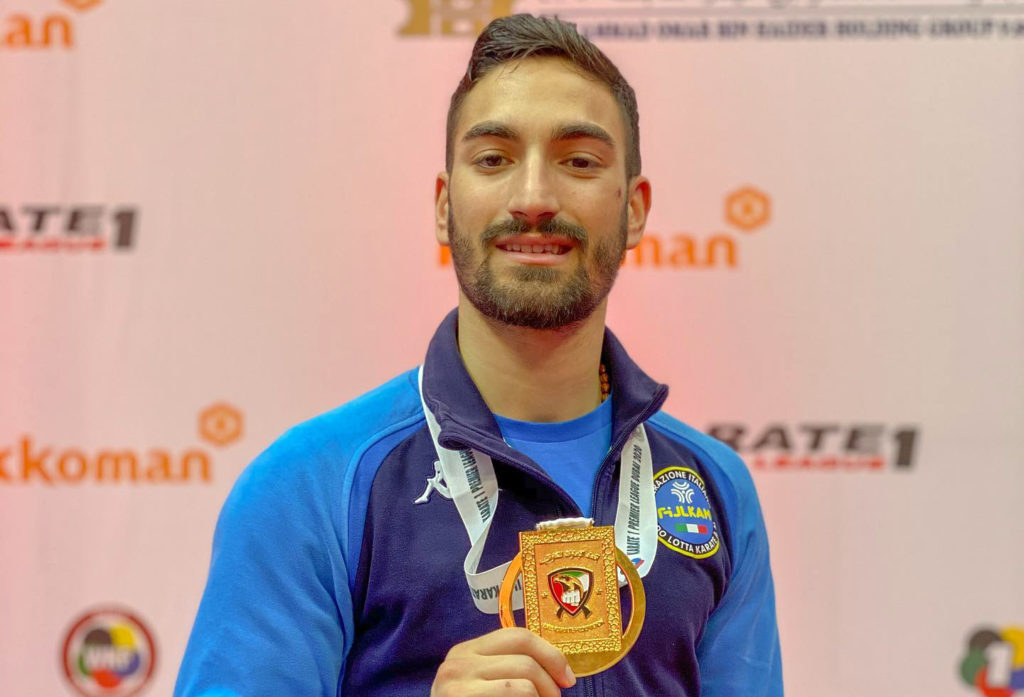 Angelo Crescenzo oro a Dubai