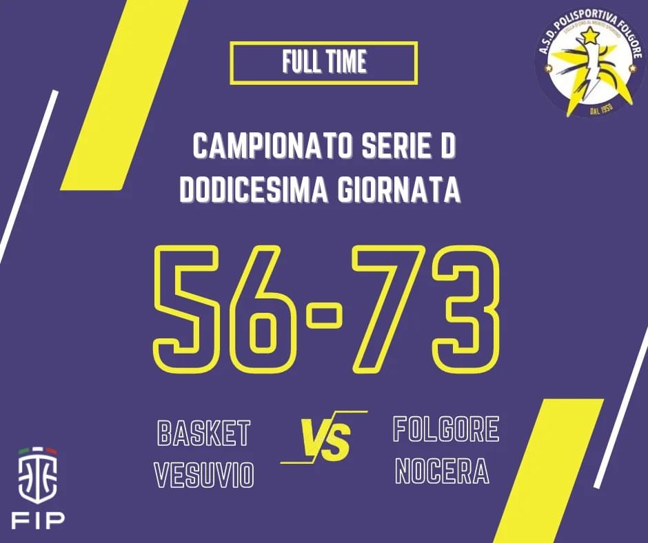 Basket Vesuvio-Folgore Nocera