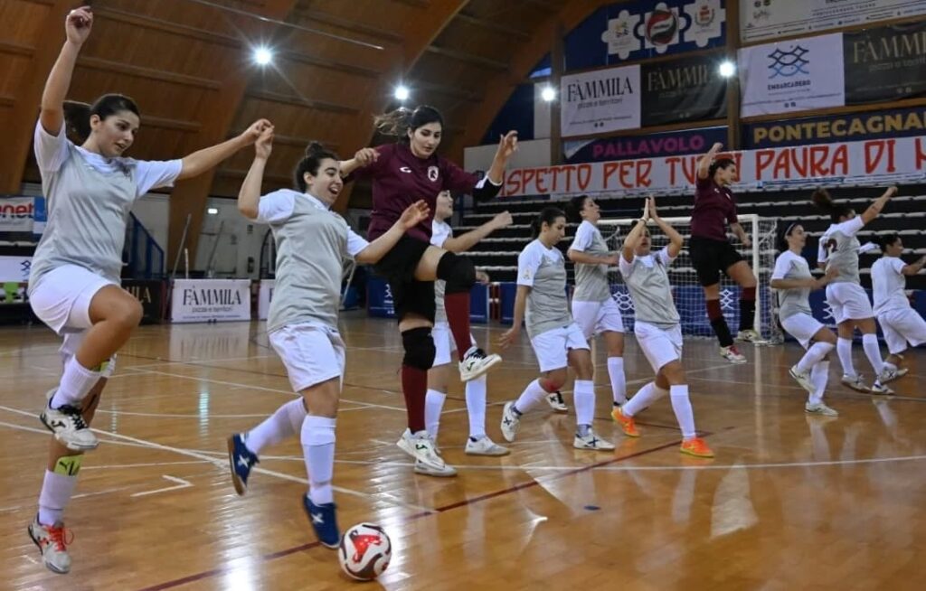 salernitana femminile team scaletta