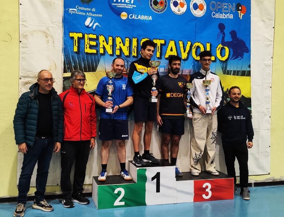 tennistavolo lombardi open spezzano